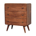 Curved Honey Caramel Chest
