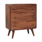 Curved Honey Caramel Chest