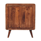 Curved Honey Caramel Chest
